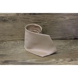 Parksden Vintage Hand Made Silk Tie‎ Geometric Pattern Men's Classic